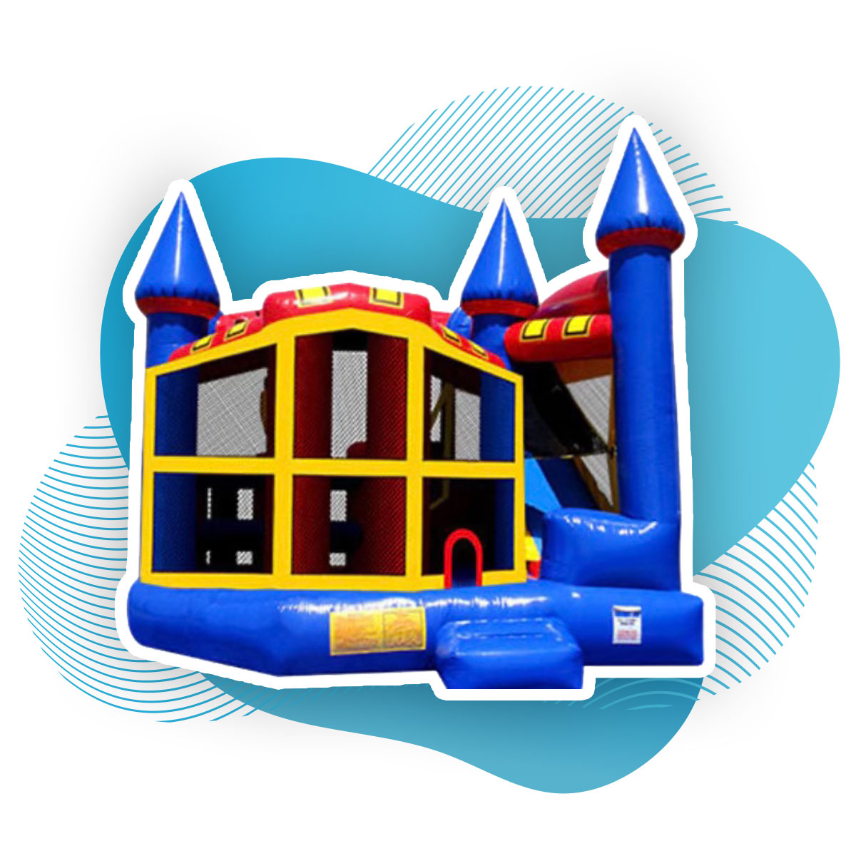Bounce House Castle 5 in 1 Combo