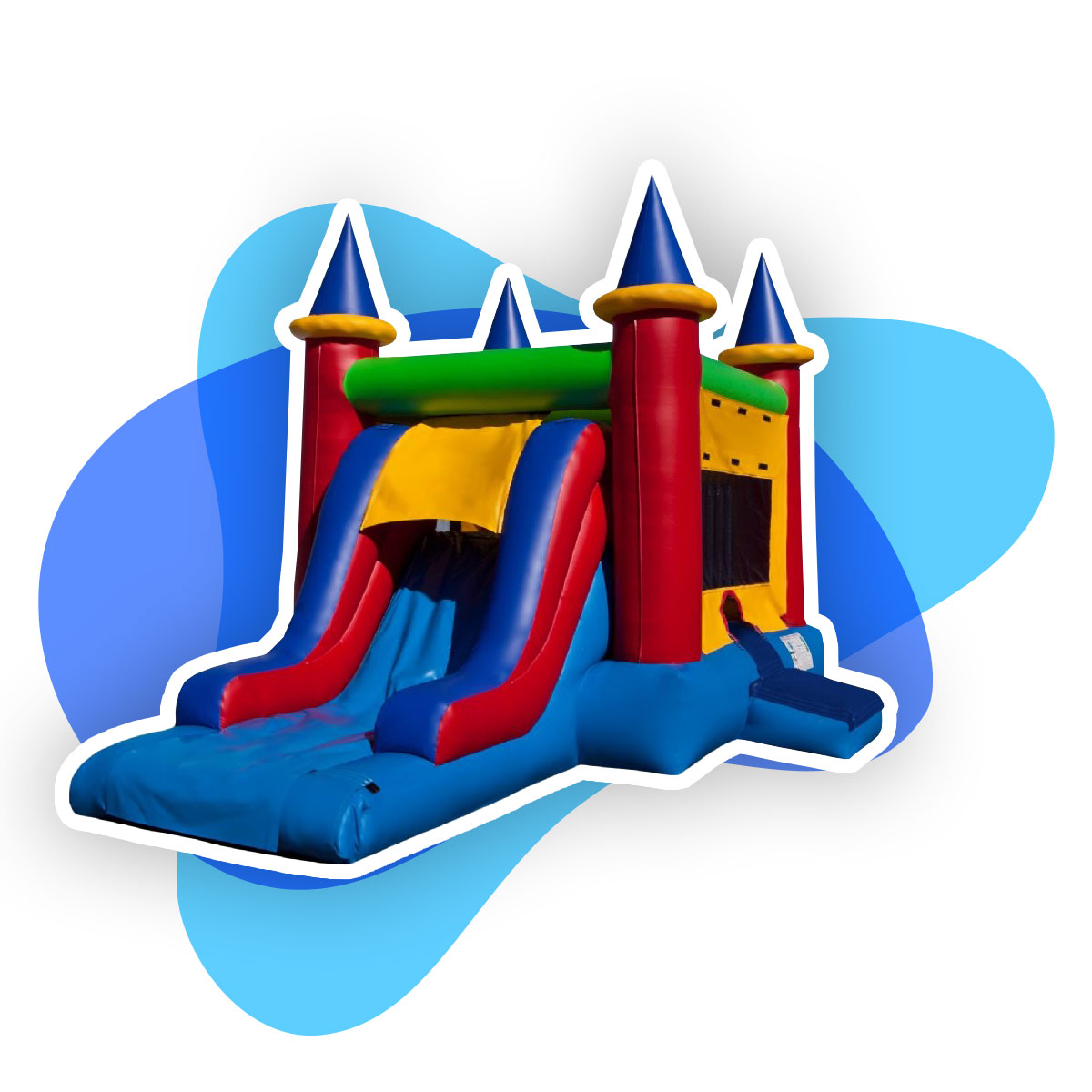 EZ Castle Combo Bounce House